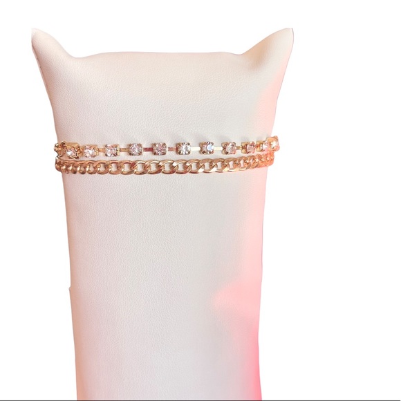 Rhinestone Chain Bracelets - Picture 13 of 13